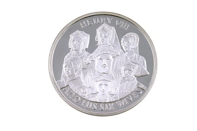 Lot 94 - Westminster Elizabeth II silver Henry VIII 5oz Britannia