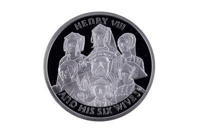 Lot 94 - Westminster Elizabeth II silver Henry VIII 5oz Britannia