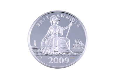 Lot 94 - Westminster Elizabeth II silver Henry VIII 5oz Britannia