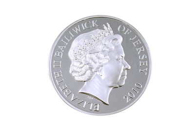 Lot 95 - Westminster Elizabeth II silver St George and the Dragon 5oz Proof Coin