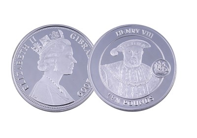 Lot 96 - Westminster Elizabeth II silver Henry VIII 5oz silver Proof Coin