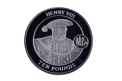 Lot 96 - Westminster Elizabeth II silver Henry VIII 5oz silver Proof Coin