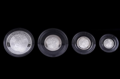 Lot 100 - Royal Mint Queen Elizabeth II silver Britannia Proof Four-Coin Set