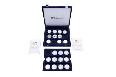 Lot 101 - Westminster Elizabeth II The Queens 80th Birthday Silver Coin Collection