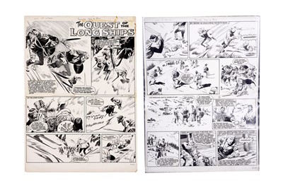 Lot 449 - Original artwork for Karl the Viking by Don Lawrence