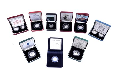 Lot 116 - Royal Mint silver proof coins