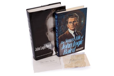 Lot 419 - John Logie Baird signed autograph and biographies