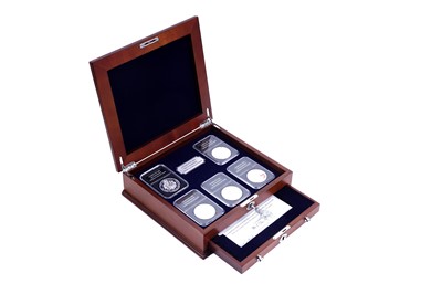 Lot 128 - Danbury Mint Complete 2021 silver proof crown collection