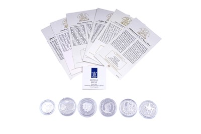 Lot 133 - Queen Elizabeth II silver crowns