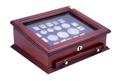 Lot 136 - Danbury Mint the Complete Queen Victoria Golden Jubilee Collection of Coins and Stamps