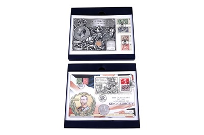 Lot 139 - Two Presentation First Day Coin Covers