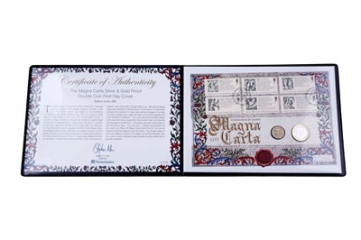 Lot 140 - Westminster Queen Elizabeth II Presentation Coin Cover for the Magna Carta