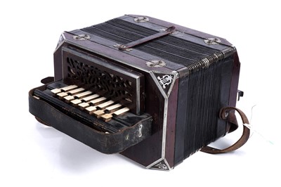 Lot 6 - A Bandoneon concertina; and another
