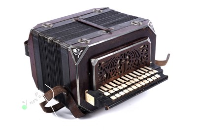 Lot 6 - A Bandoneon concertina; and another