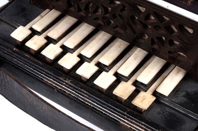 Lot 6 - A Bandoneon concertina; and another