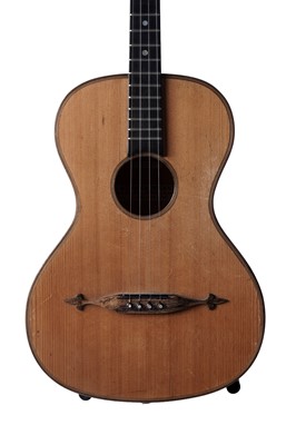 Lot 68 - An Alfred Weaver Tenor guitar