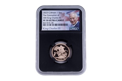 Lot 175 - Royal Mint Charles III gold proof ultra cameo sovereign