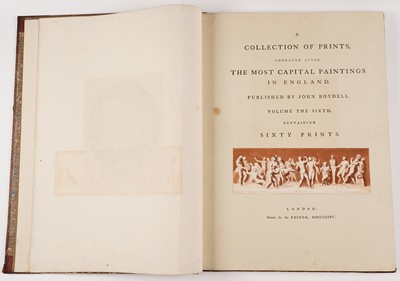 Lot Boydell (John and Josiah), A Collection Of Prints After The Most Capital Paintings In England