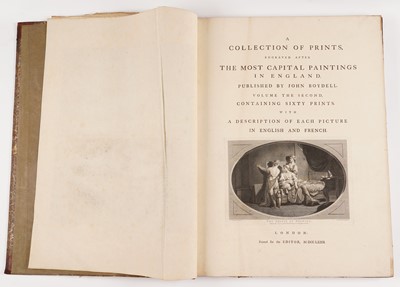 Lot Boydell (John and Josiah), A Collection Of Prints After The Most Capital Paintings In England
