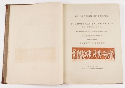 Lot Boydell (John and Josiah), A Collection Of Prints After The Most Capital Paintings In England