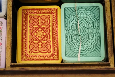 Lot 471 - A 19th Century Chinese lacquered games box