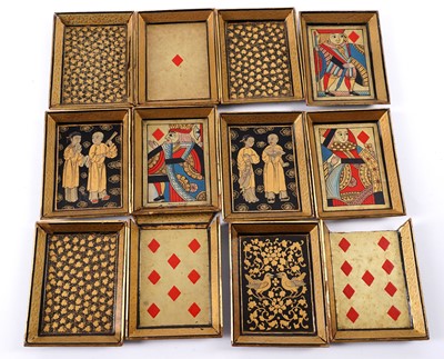Lot 471 - A 19th Century Chinese lacquered games box