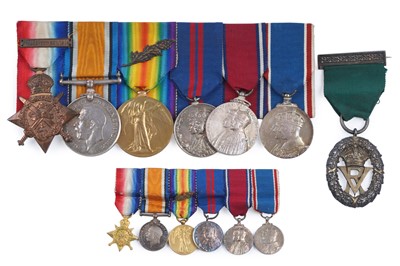 Lot 491 - Medals relating to Captain E. O. McTaggart Stewart and others related