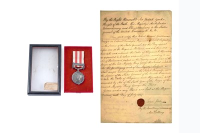 Lot 489 - Queen Victoria Indian Mutiny medal