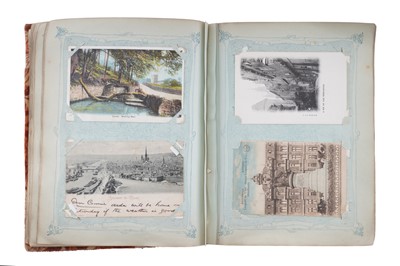 Lot 433 - An album of late 19th/early 20th Century postcards