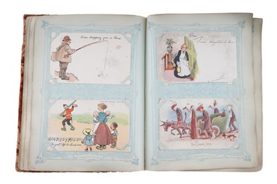 Lot 433 - An album of late 19th/early 20th Century postcards