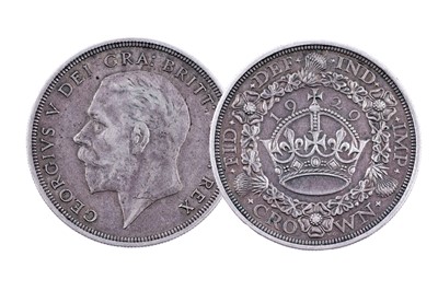 Lot 163 - George V wreath crown 1929