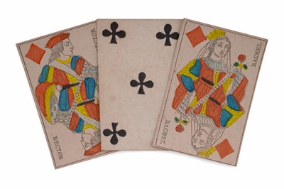 Lot 19th Century playing cards