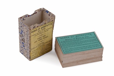 Lot Mid-19th Century Games Of Quartetts No. XIII