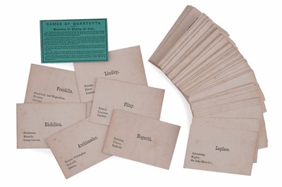Lot Mid-19th Century Games Of Quartetts No. XIII
