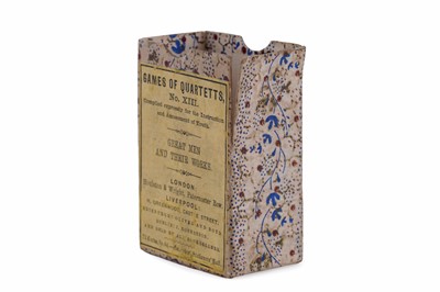 Lot Mid-19th Century Games Of Quartetts No. XIII