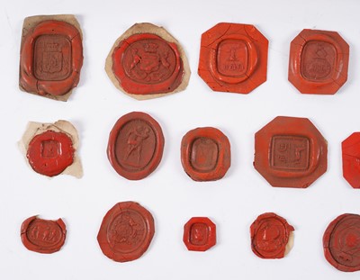 Lot 472 - Wax seals, c.19th Century