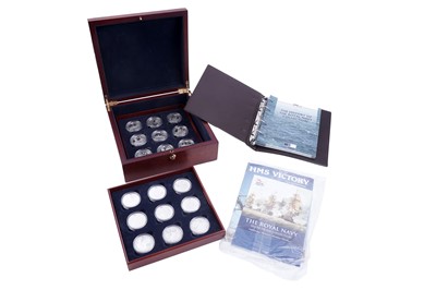 Lot 147 - Royal Mint Queen Elizabeth II Silver History of the Royal Navy collection