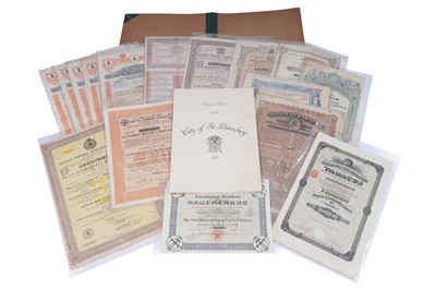 Lot 473 - Scripophily: a collection of early 20th Century bonds