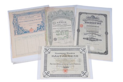 Lot 473 - Scripophily: a collection of early 20th Century bonds