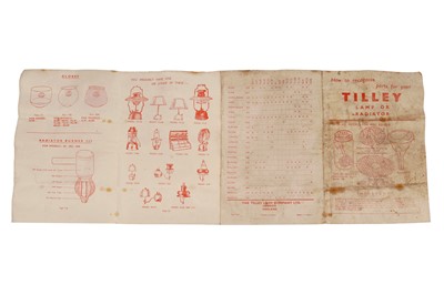 Lot 479 - A collection of seven Tilley lamps