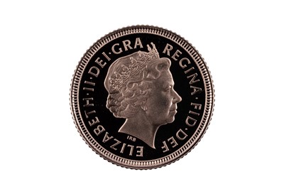 Lot 1 - Royal Mint Queen Elizabeth II gold proof half-sovereign 2002