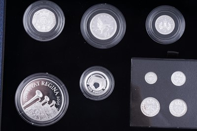 Lot 11 - Royal Mint Queen Elizabeth II Silver the Queens 80th Birthday Collection