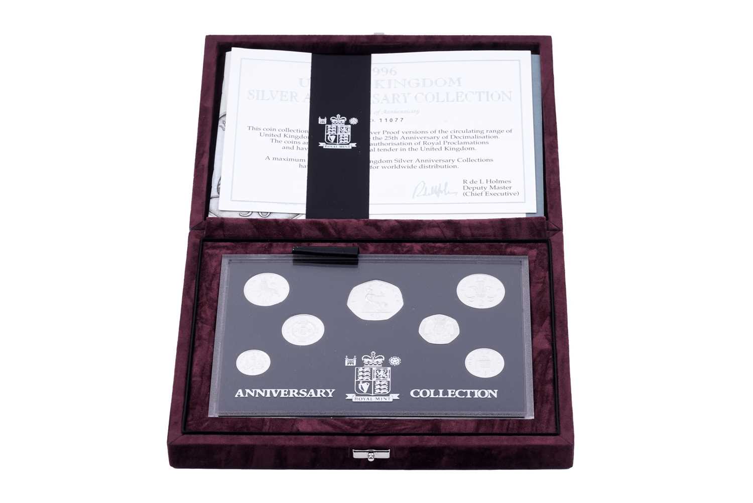 Lot 12 - Royal Mint Queen Elizabeth II Silver Anniversary Collection