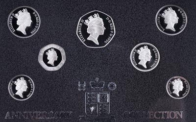 Lot 12 - Royal Mint Queen Elizabeth II Silver Anniversary Collection
