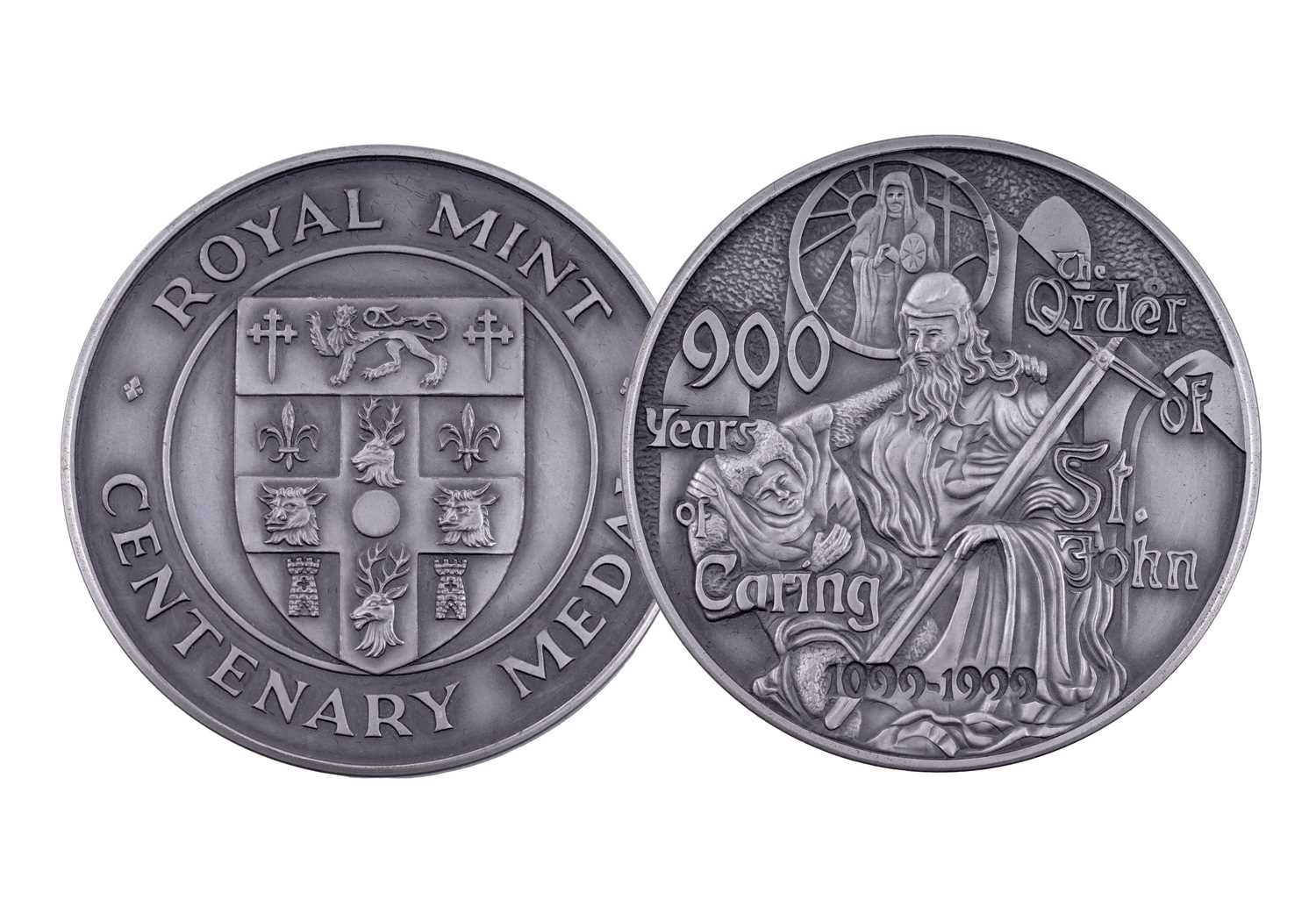 Lot 13 - Royal Mint Order of St. John Centenary medal
