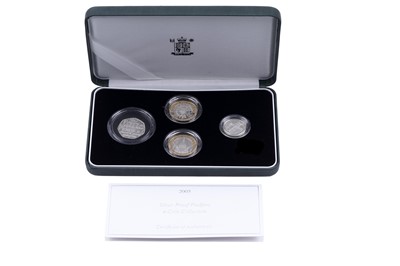 Lot 14 - Royal Mint Queen Elizabeth II Silver Proof Piedfort Four-Coin Collection