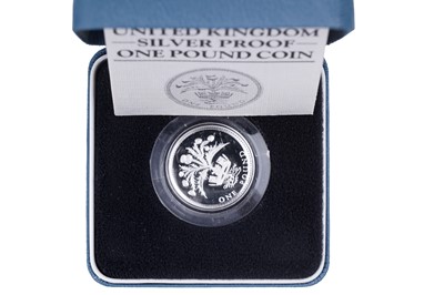 Lot 16 - A selection of mainly Royal Mint Queen Elizabeth II silver proof one-pound coins