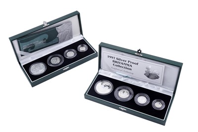 Lot 17 - Royal Mint Queen Elizabeth II silver proof Britannia Collection