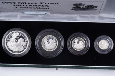 Lot 17 - Royal Mint Queen Elizabeth II silver proof Britannia Collection