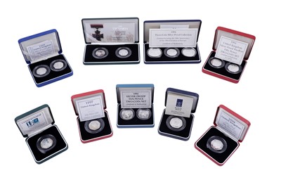 Lot 18 - Royal Mint Queen Elizabeth II silver proof coins